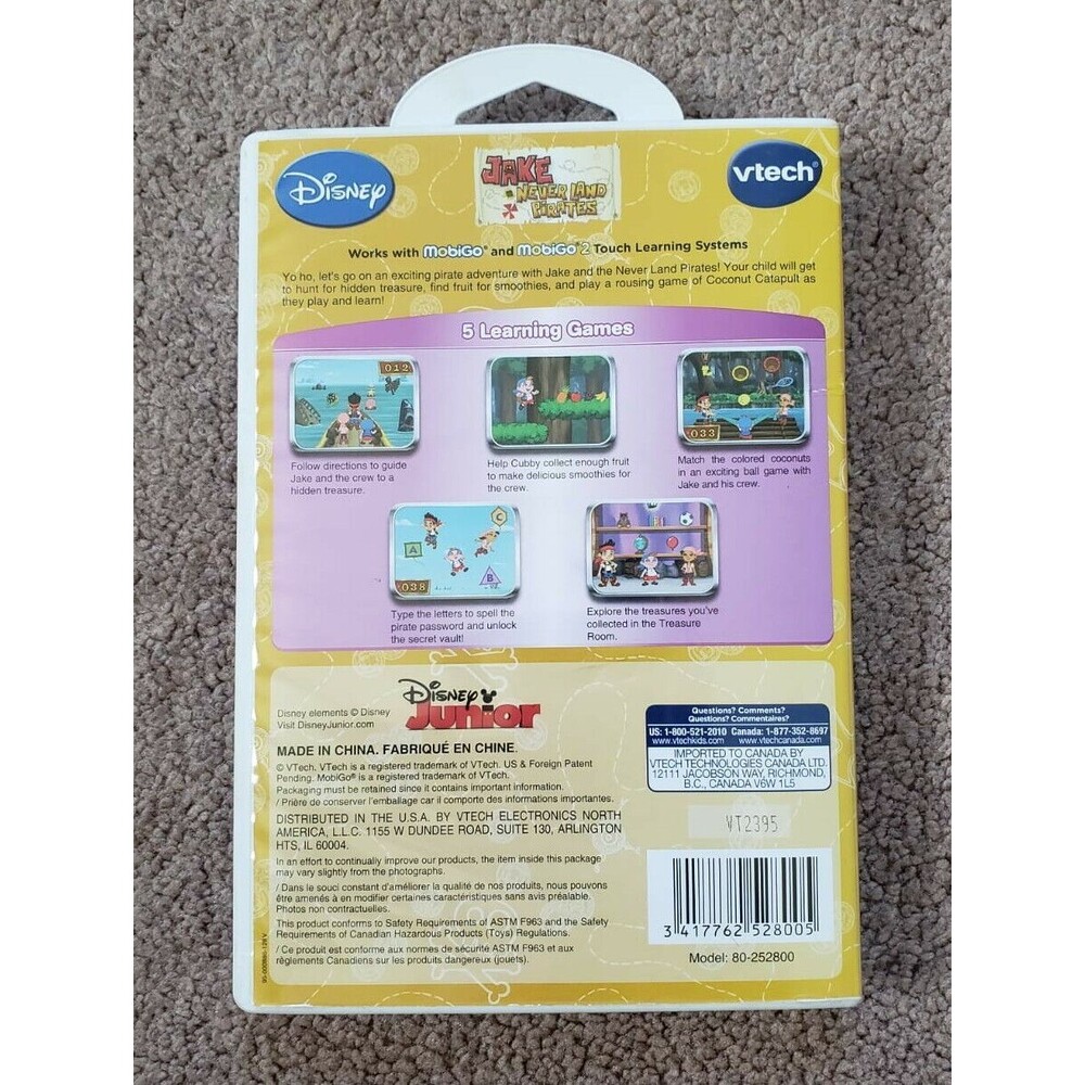 Vtech Mobigo Learning Games Lot Of 3 Disney And Nickelodeon - Picture 5 of 10